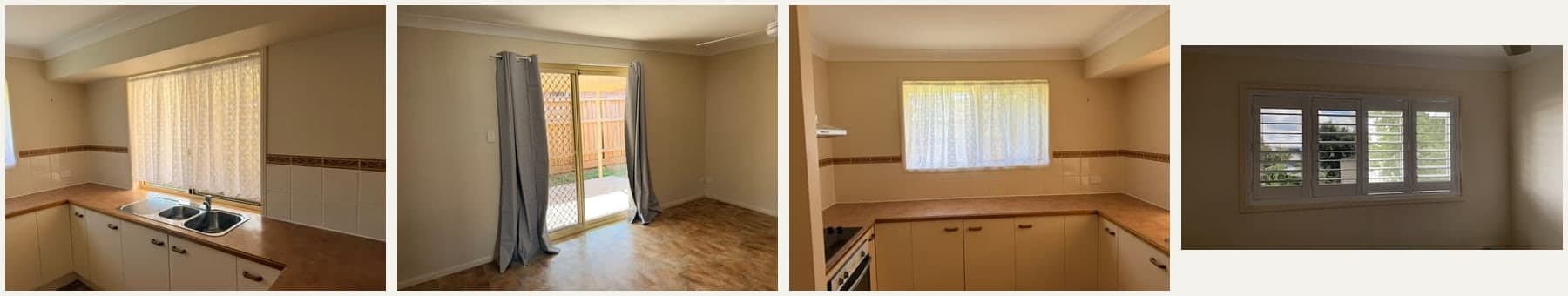 Curtain hanging work
