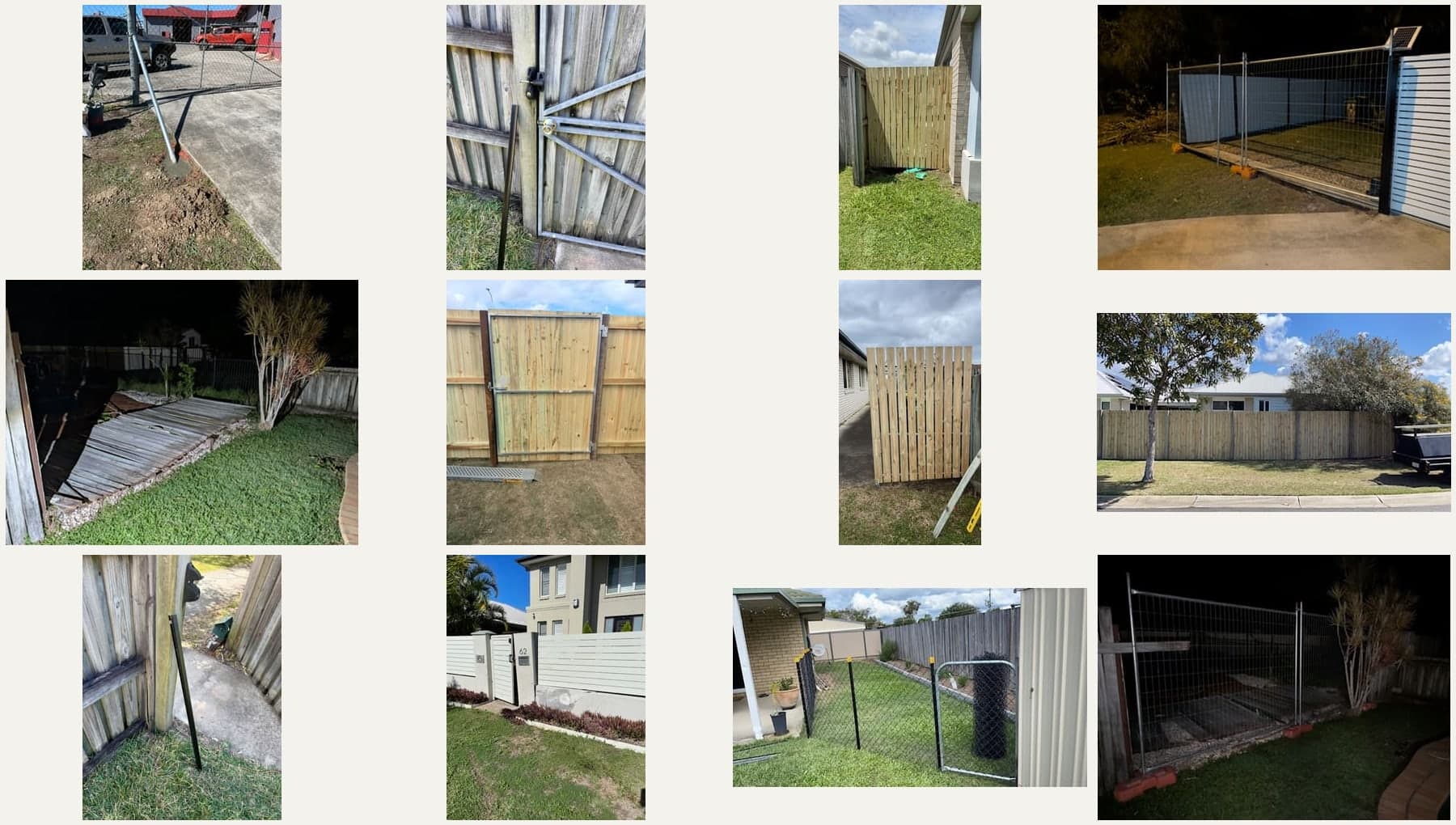 Fencing work